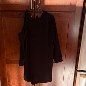 IRO Elegant Black Asymmetrical Dress